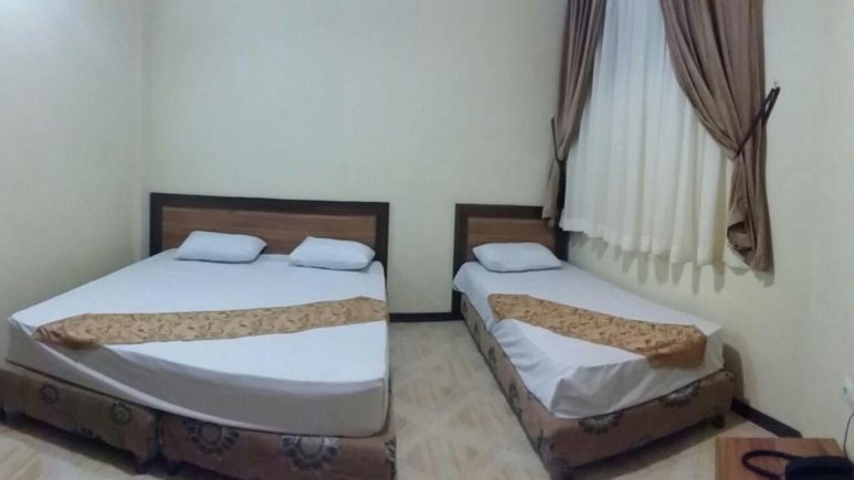 اتاق سه تخته هتل فرزانگان رضوی مشهد